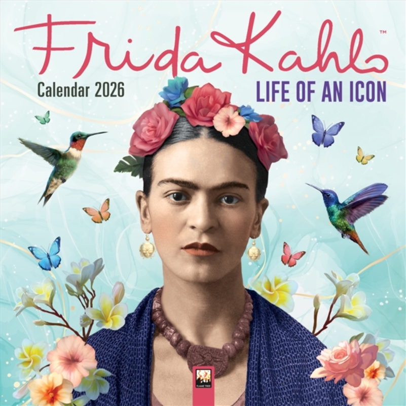 Frida Kahlo: Life Of An Icon Wall Calendar 2026 (Art Calendar)/Product Detail/Calendars & Diaries
