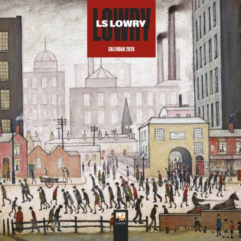 L.S. Lowry Mini Wall Calendar 2026 (Art Calendar)/Product Detail/Calendars & Diaries