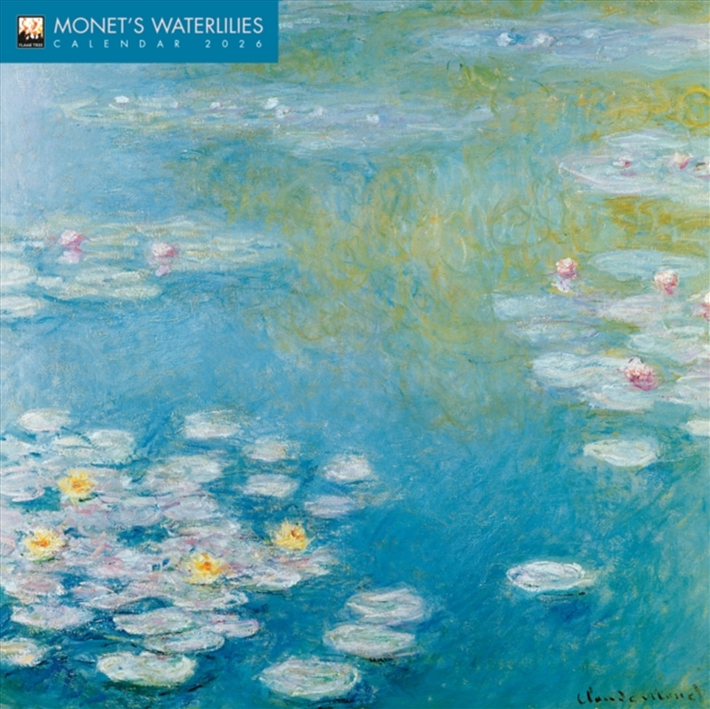 Monet'S Waterlilies Wall Calendar 2026 (Art Calendar)/Product Detail/Calendars & Diaries
