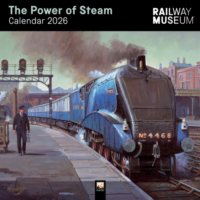 National Railway Museum: The Power Of Steam Wall Calendar 2026 (Art Calendar)/Product Detail/Calendars & Diaries