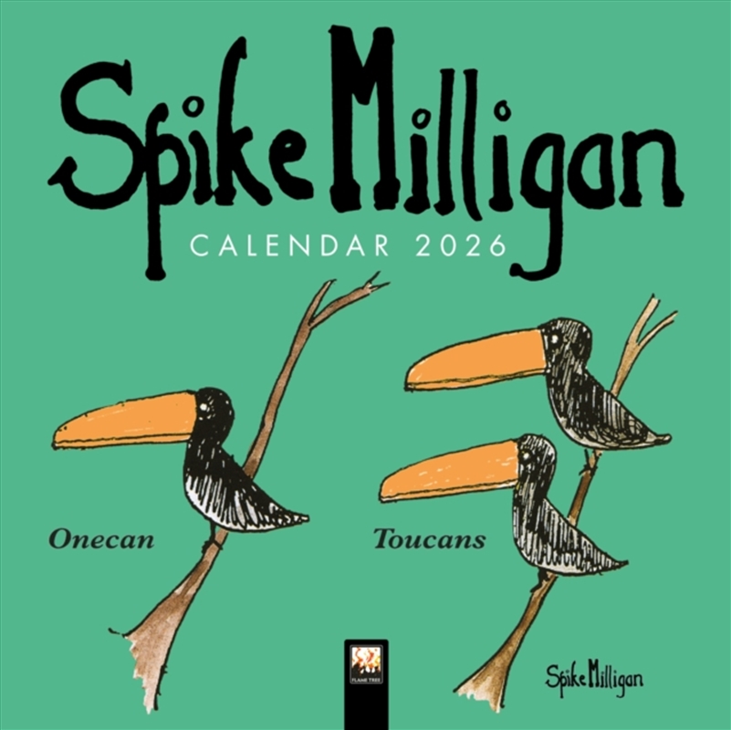Spike Milligan Mini Wall Calendar 2026 (Art Calendar)/Product Detail/Calendars & Diaries