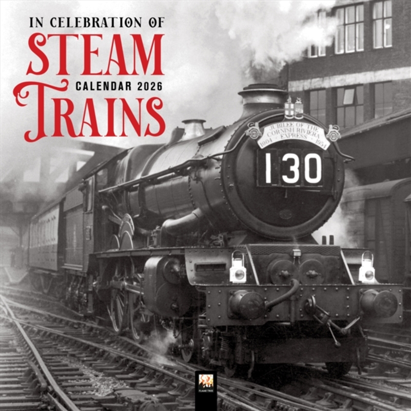 Steam Trains Heritage Wall Calendar 2026 (Art Calendar)/Product Detail/Calendars & Diaries