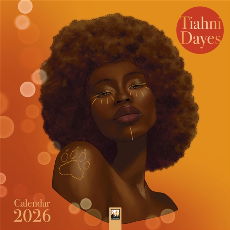 Tiahni Dayes Wall Calendar 2026 (Art Calendar)/Product Detail/Calendars & Diaries