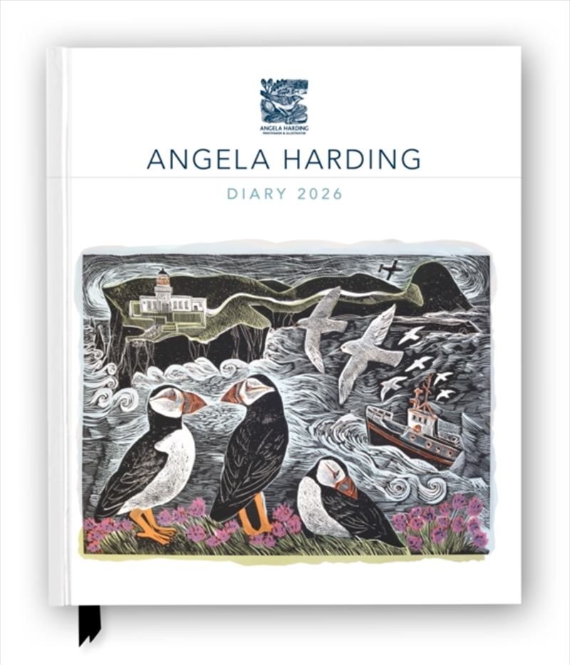 Angela Harding 2026 Desk Diary Planner - Week To View, Illustrated Throughout/Product Detail/Calendars & Diaries