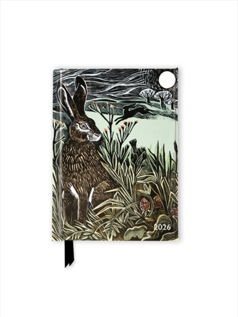 Angela Harding: Hidden Hares 2026 Luxury Pocket Diary Planner - Week To View/Product Detail/Calendars & Diaries
