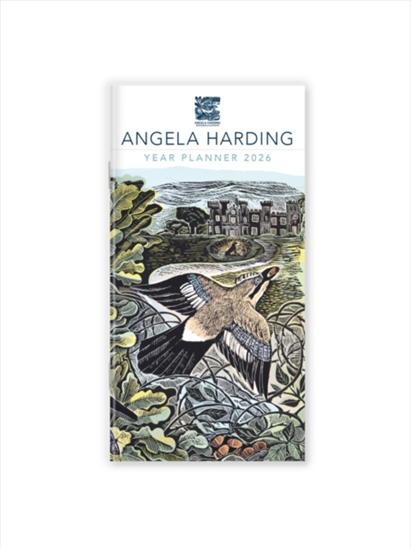 Angela Harding: Knepp Jay And Oak Tree 2026 Year Planner - Month To View/Product Detail/Calendars & Diaries