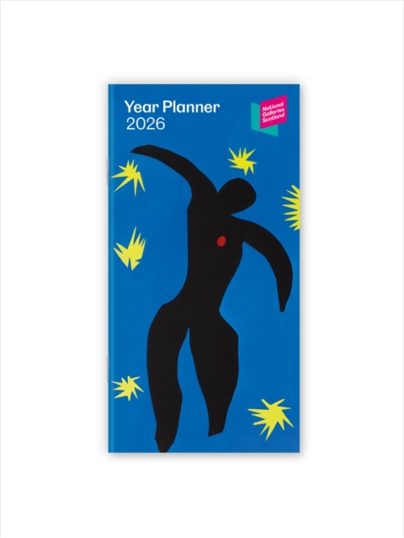 National Galleries Scotland: Matisse Jazz 2026 Year Planner - Month To View/Product Detail/Calendars & Diaries