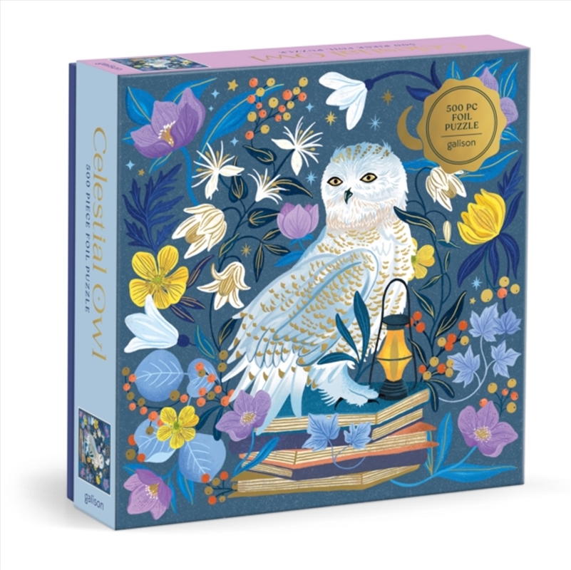 Celestial Owl 500 Piece Foil Puzzle/Product Detail/Jigsaw Puzzles
