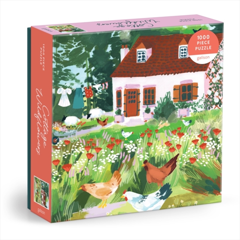 Cottage Wildflowers 1000 Piece Puzzle In A Square Box/Product Detail/Jigsaw Puzzles
