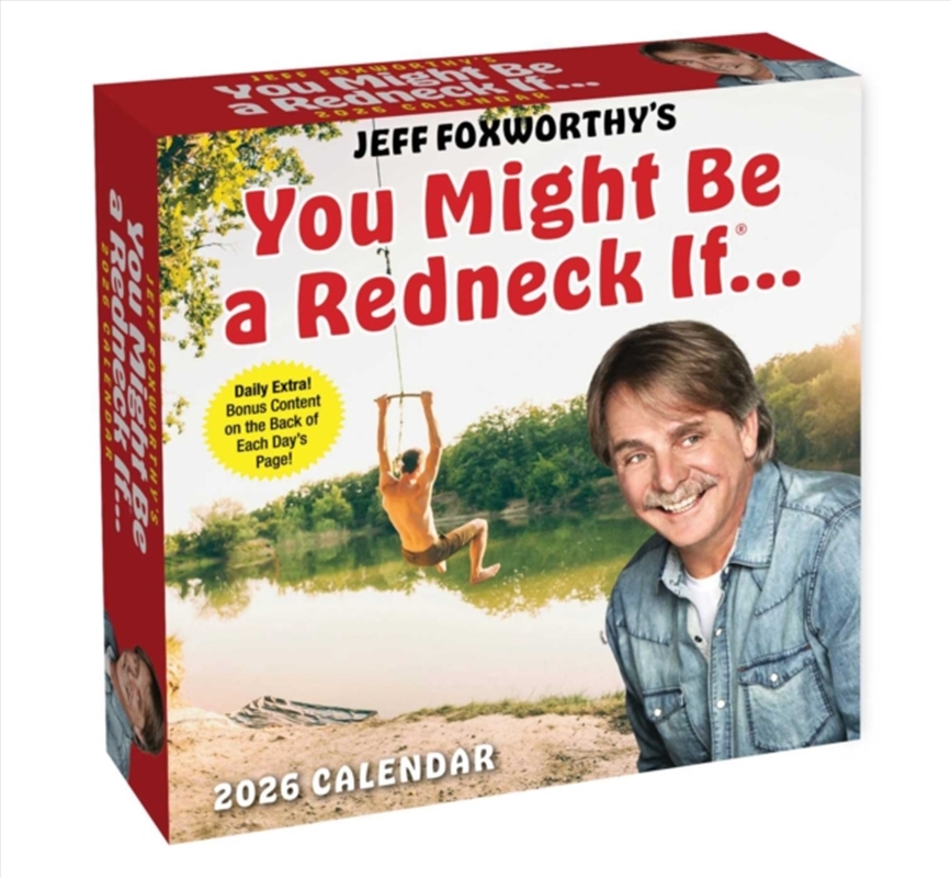 Jeff Foxworthy'S You Might Be A Redneck If. . . 2026 Day-To-Day Calendar/Product Detail/Calendars & Diaries