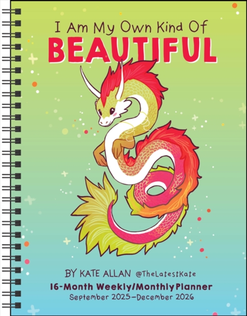 I Am My Own Kind Of Beautiful 16-Month 2025-2026 Weekly/Monthly Planner Calendar/Product Detail/Calendars & Diaries