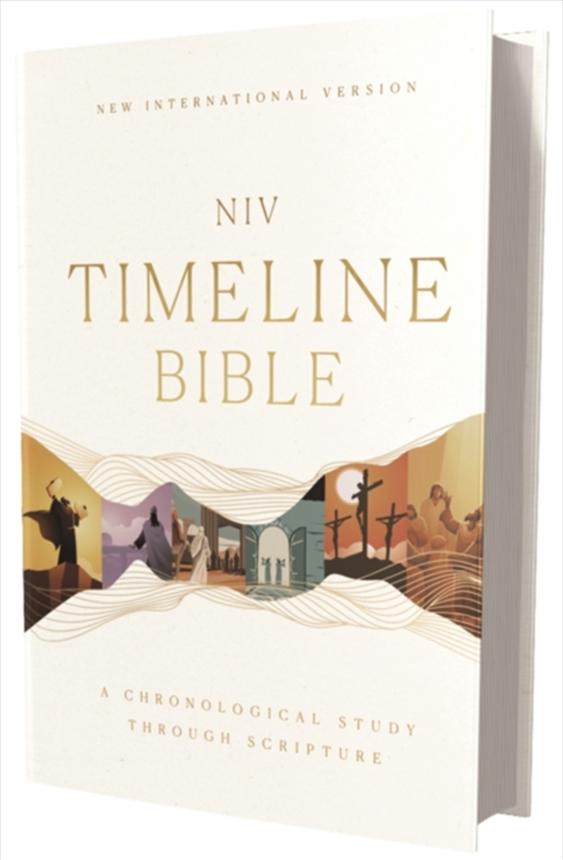 Niv, Timeline Bible, Hardcover, Red Letter, Comfort Print : A Chronological Study Through Scripture/Product Detail/Religion & Beliefs