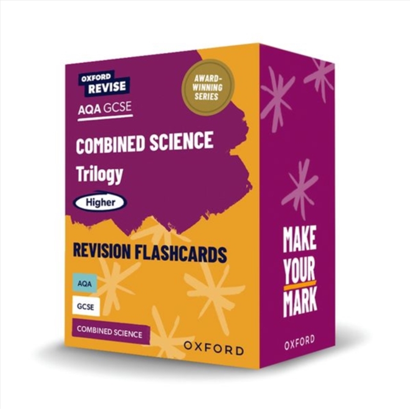 Oxford Revise: Aqa Gcse Combined Science Trilogy Higher Revision Flashcards/Product Detail/Education & Textbooks