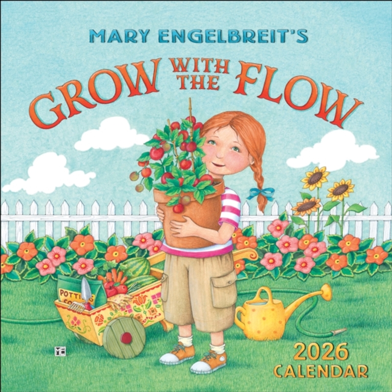 Mary Engelbreit'S Grow With The Flow 2026 Mini Wall Calendar/Product Detail/Calendars & Diaries