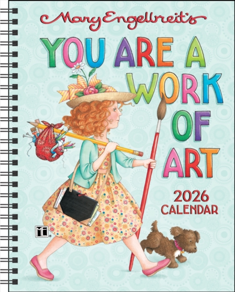 Mary Engelbreit'S You Are A Work Of Art 2026 Monthly/Weekly Planner Calendar/Product Detail/Calendars & Diaries