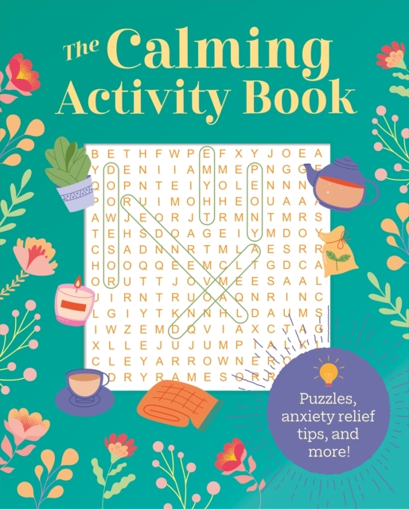 The Calming Activity Book : Puzzles, Anxiety Relief Tips, And More!/Product Detail/Adults Activity Books