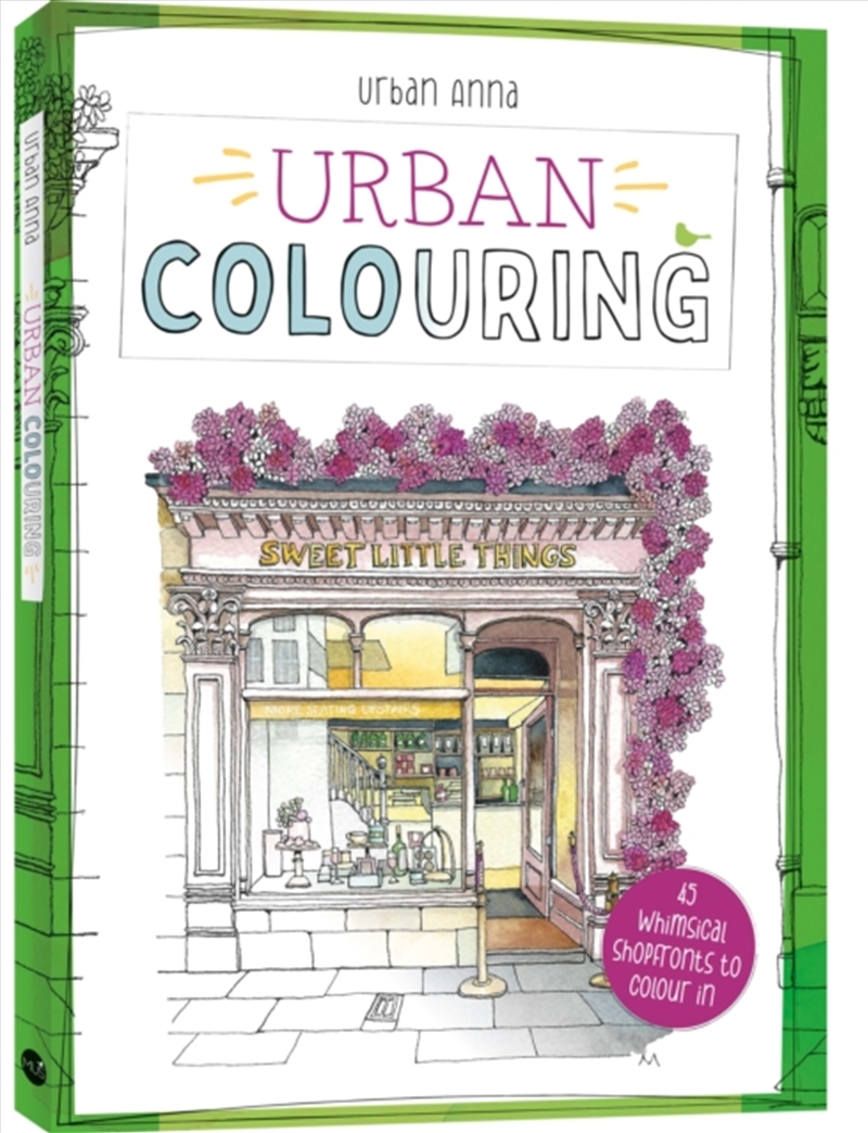 Urban Colouring : 45 Whimsical Shopfronts To Colour In/Product Detail/Adults Colouring
