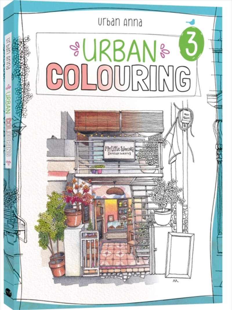 Urban Colouring 3 : 45 Whimsical Shopfronts To Colour In/Product Detail/Adults Colouring