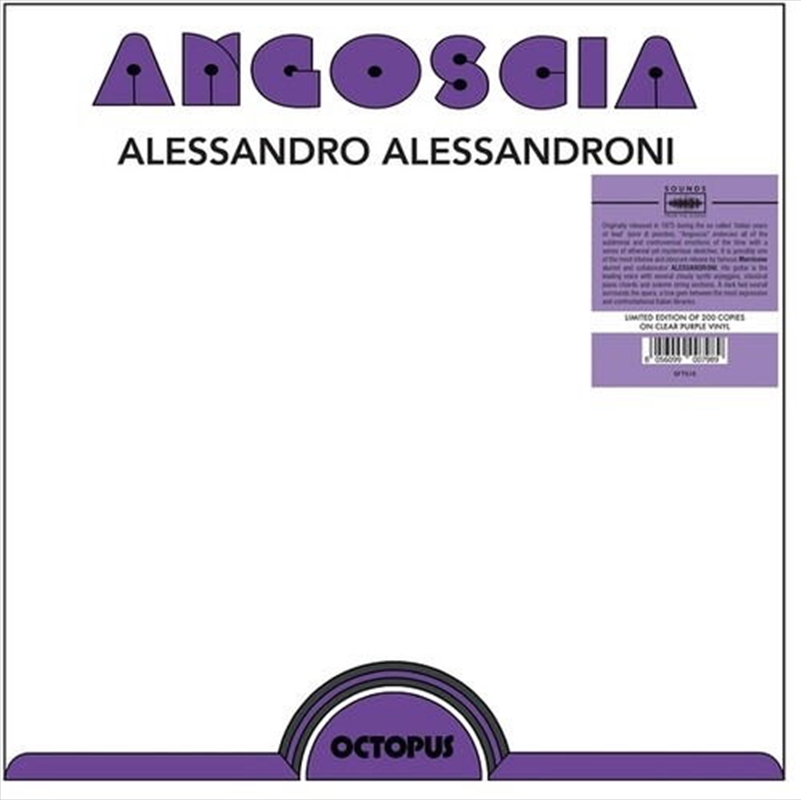 Angoscia - Clear Purple Vinyl/Product Detail/Soundtrack