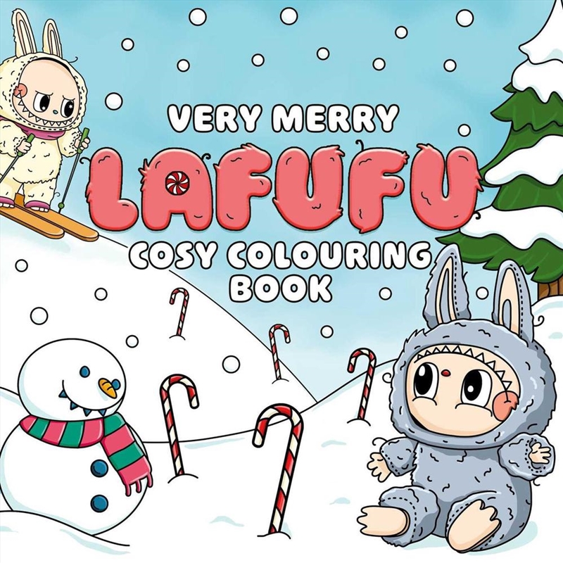 Very Merry Lafufu Cosy Colouring Book/Product Detail/Adults Colouring