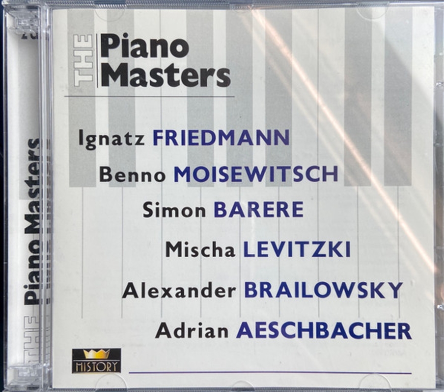 Levitzky / Brailowsky - The Piano Masters/Product Detail/Classical