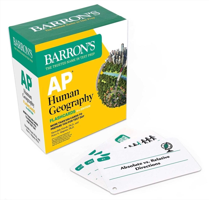 Ap Human Geography Flashcards, Sixth Edition: Up-To-Date Review/Product Detail/Healthcare