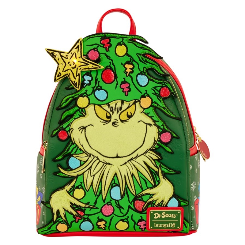 Loungefly Dr. Seuss - Grinch Holiday Mini Backpack/Product Detail/Bags