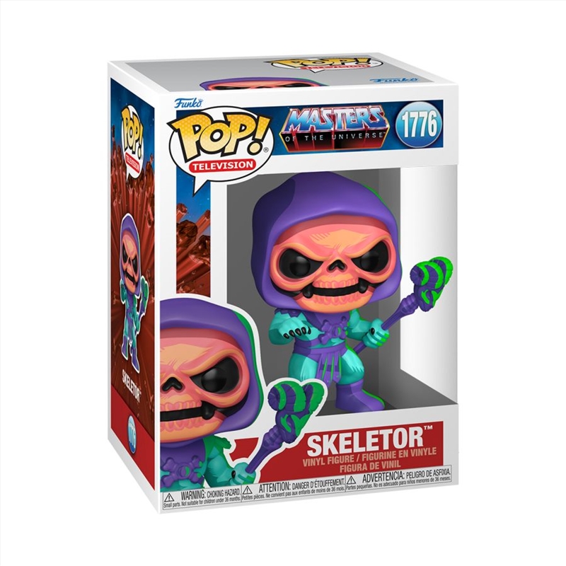 Masters of The Universe - Skeletor (Retro Neon Deco) Pop! Vinyl/Product Detail/TV