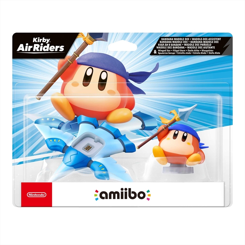 Nintendo amiibo Kirby Air Riders - Bandana Waddle Dee & Winged Star/Product Detail/Consoles & Accessories