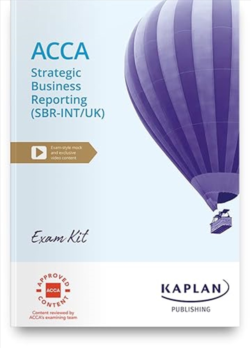 Strategic Business Reporting - Exam Kit/Product Detail/Reading