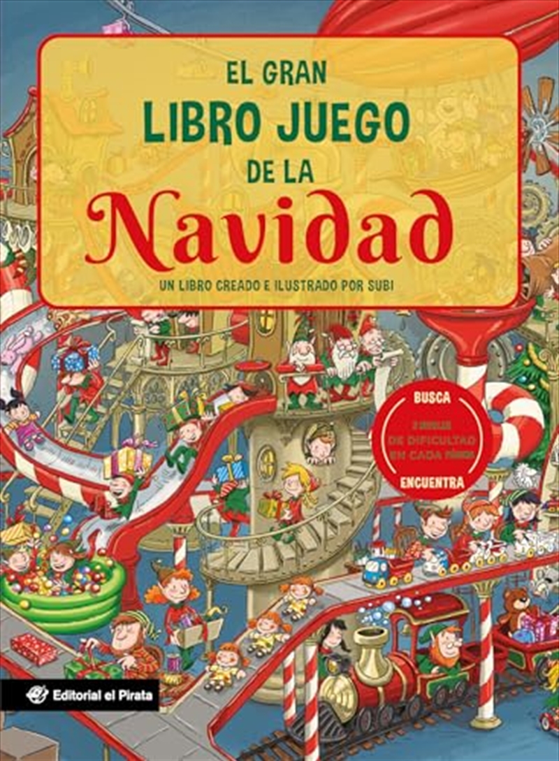 El gran libro juego de la Navidad / The Big Game Book of Christmas (Spanish Edition)/Product Detail/Early Childhood Fiction Books