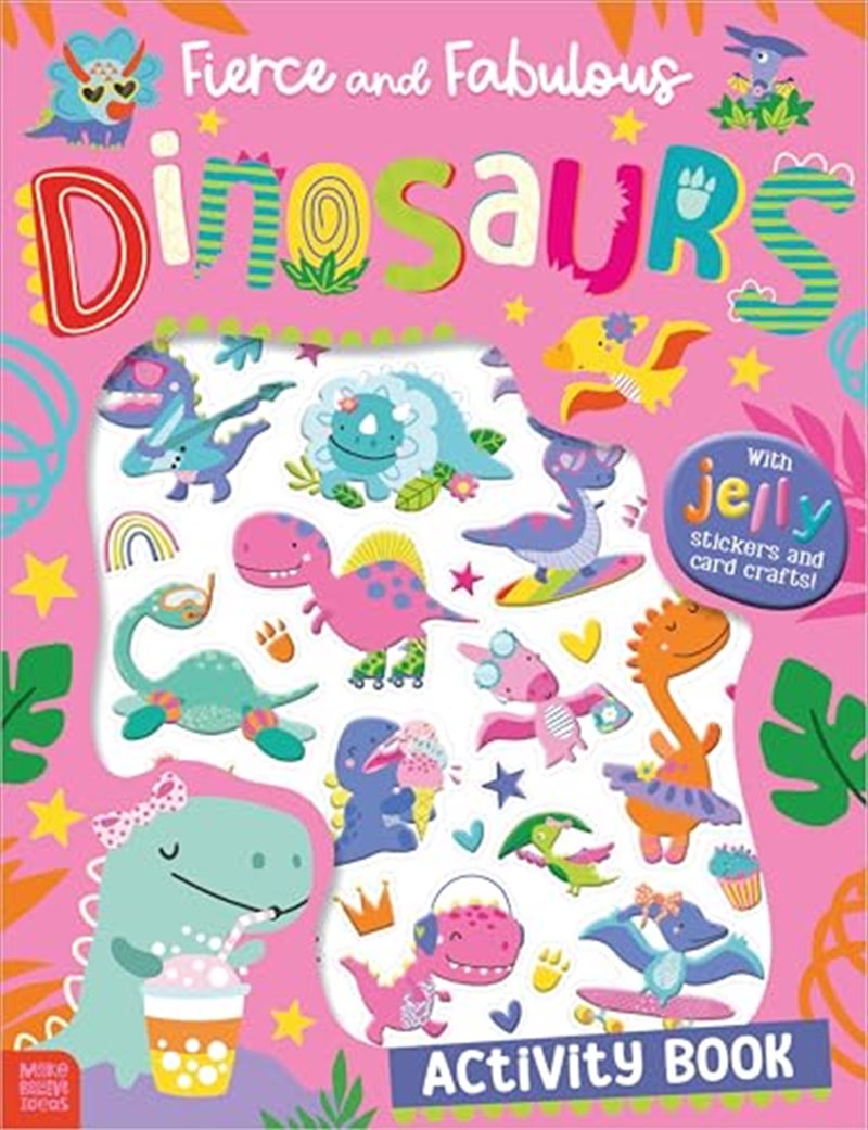 Fierce And Fabulous Dinosaurs Activity Book/Product Detail/Kids Activity Books