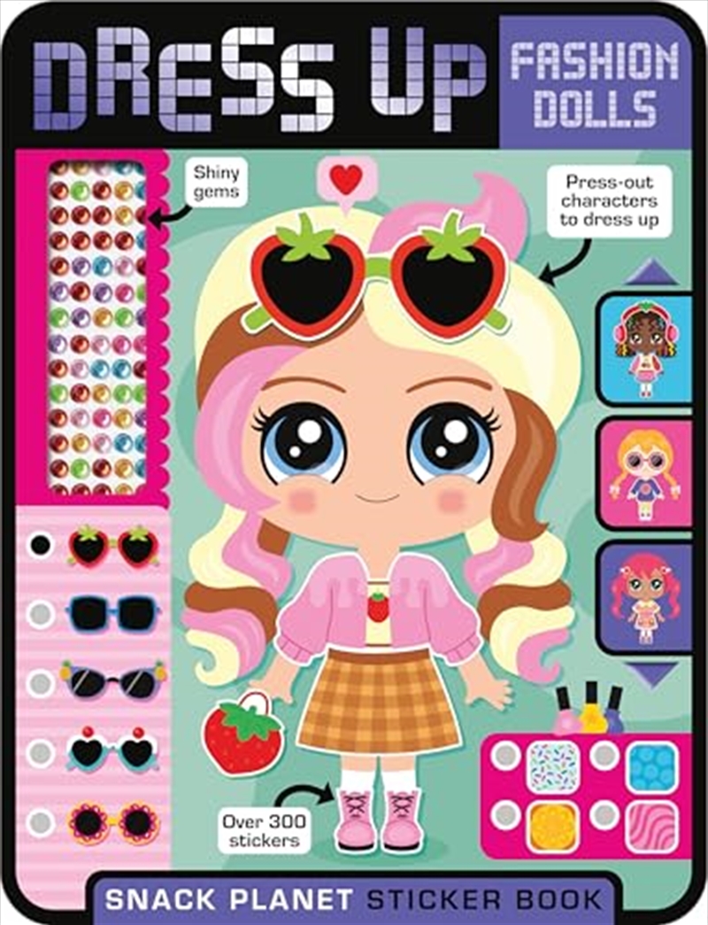 Dress Up Fashion Dolls Snack Planet/Product Detail/Kids Activity Books