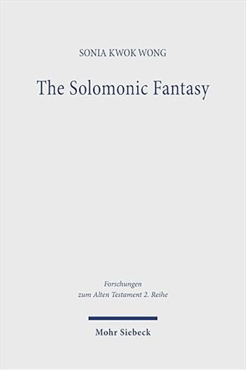 The Solomonic Fantasy : The Political Unconscious Of The Imperialized Yehudites/Product Detail/Religion & Beliefs