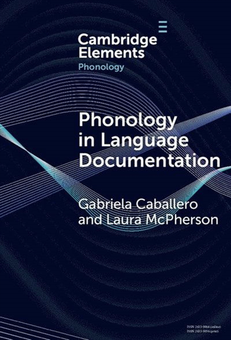Phonology In Language Documentation/Product Detail/Language & Linguistics
