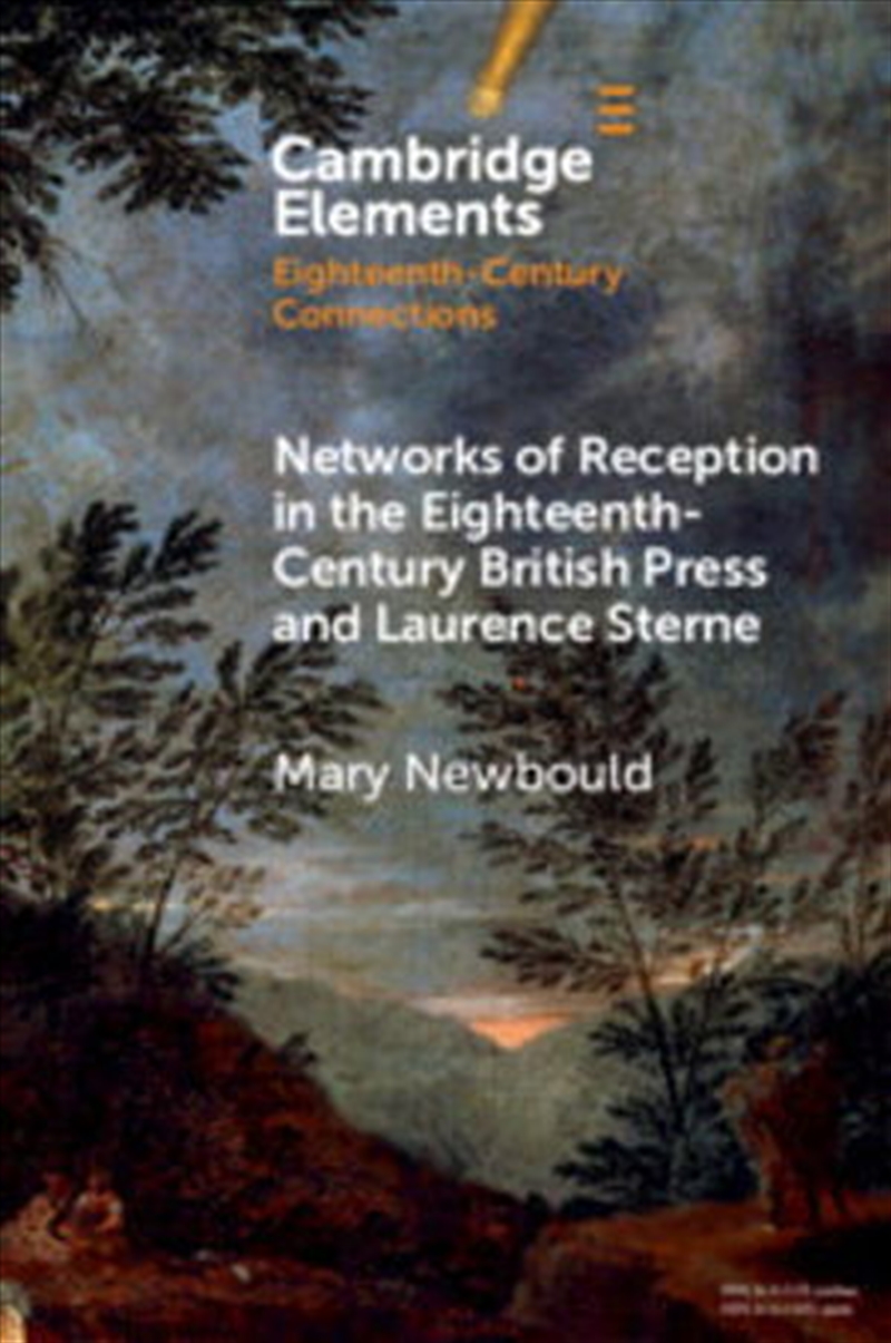 Networks Of Reception In The Eighteenth-Century British Press And Laurence Sterne/Product Detail/Literature & Poetry