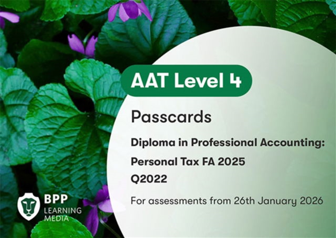 Aat Personal Tax : Passcards/Product Detail/Reading