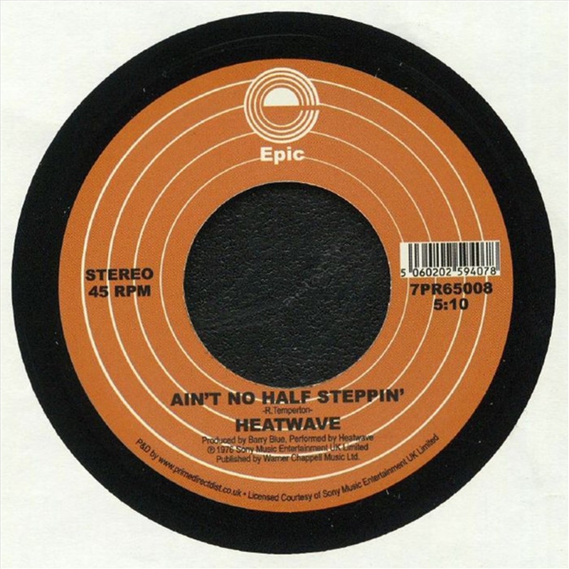 The Star Of A Story / Aint No Half Steppin/Product Detail/R&B