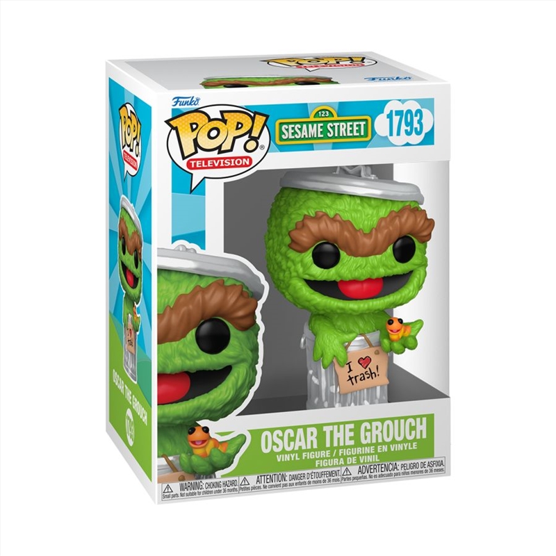 Sesame Street - Oscar the Grouch Pop! Vinyl/Product Detail/TV