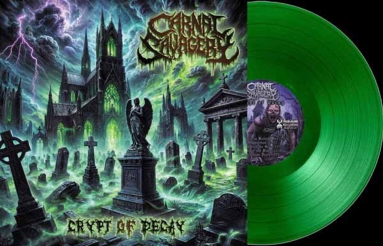 Crypt Of Decay - Cemetery Green Vinyl/Product Detail/Metal