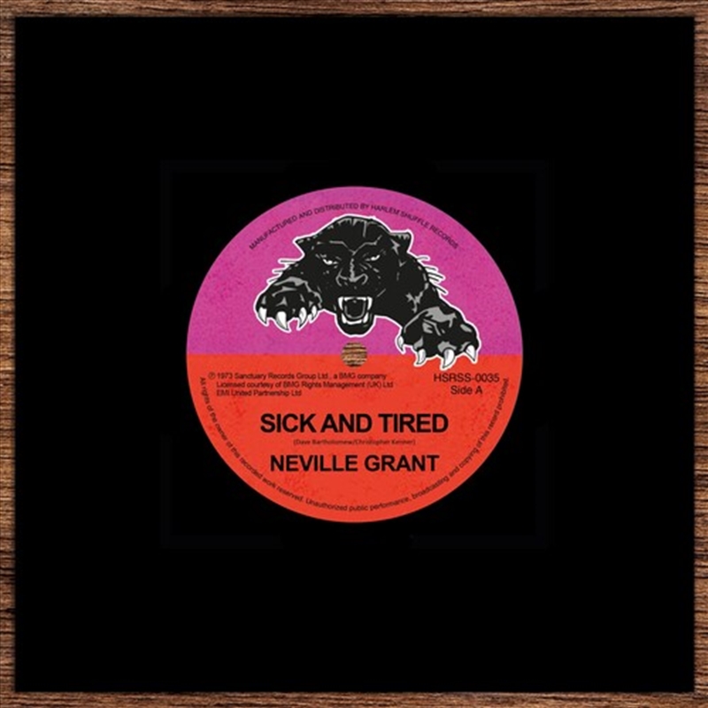 Sick And Tired / Black Man's Time/Product Detail/Reggae