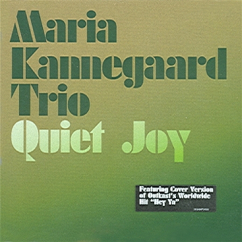 Maria Kannegaard Trio - Quiet Joy/Product Detail/Rock/Pop