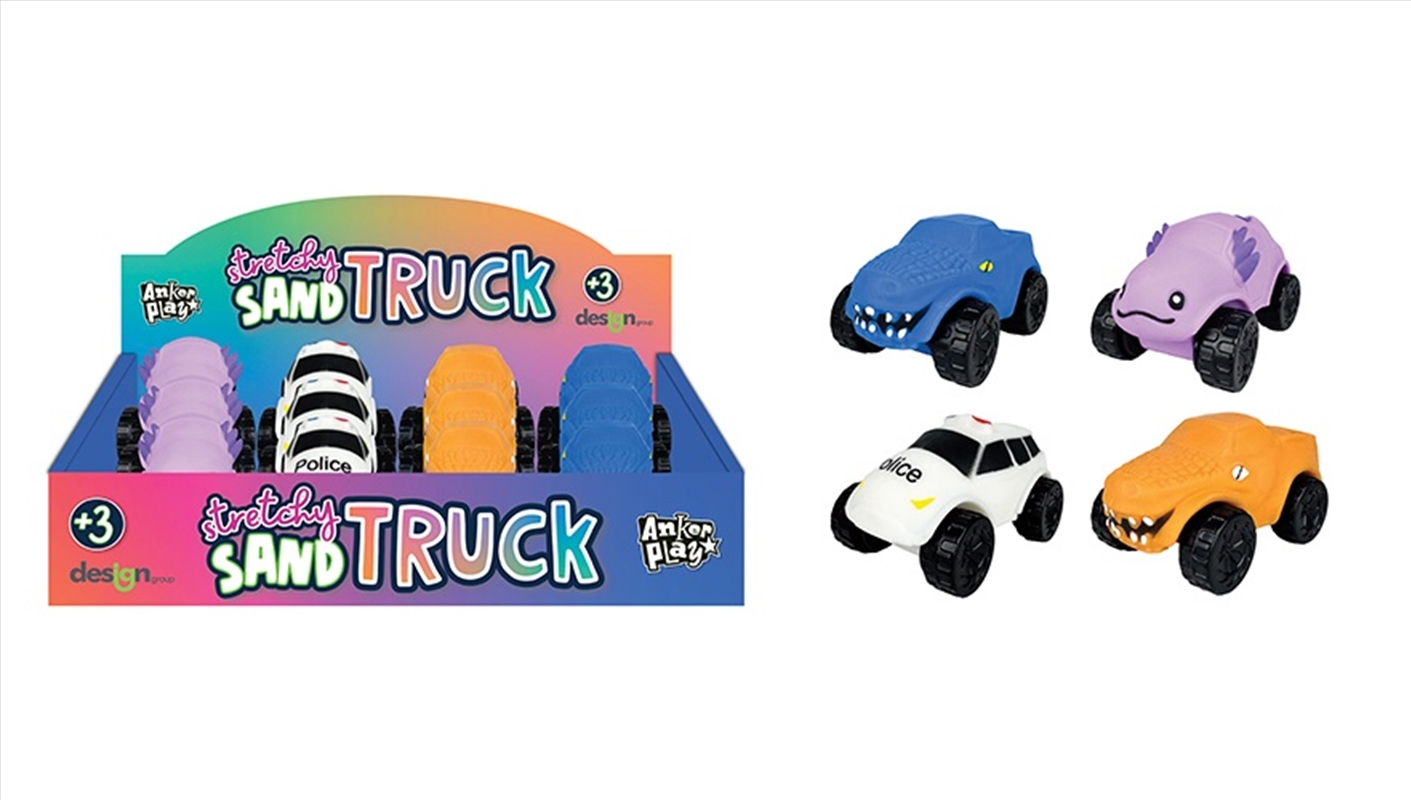 Truck Squish Sand Toy (Sent At Random)/Product Detail/Toys