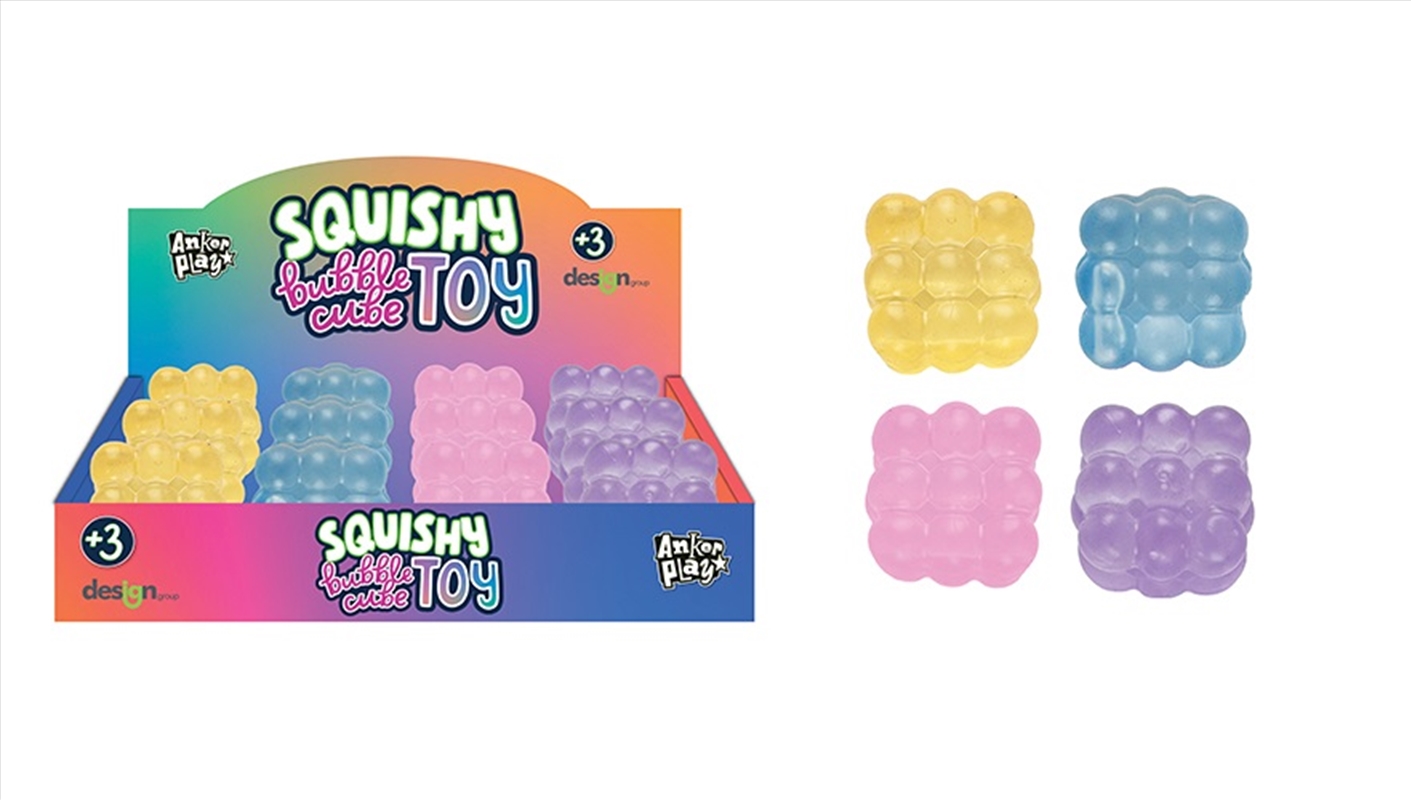 Squish Bubble Cube Toy (Sent At Random)/Product Detail/Toys