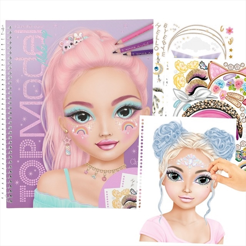 Topmodel Make Up Colouring Book/Product Detail/Kids Activity Books