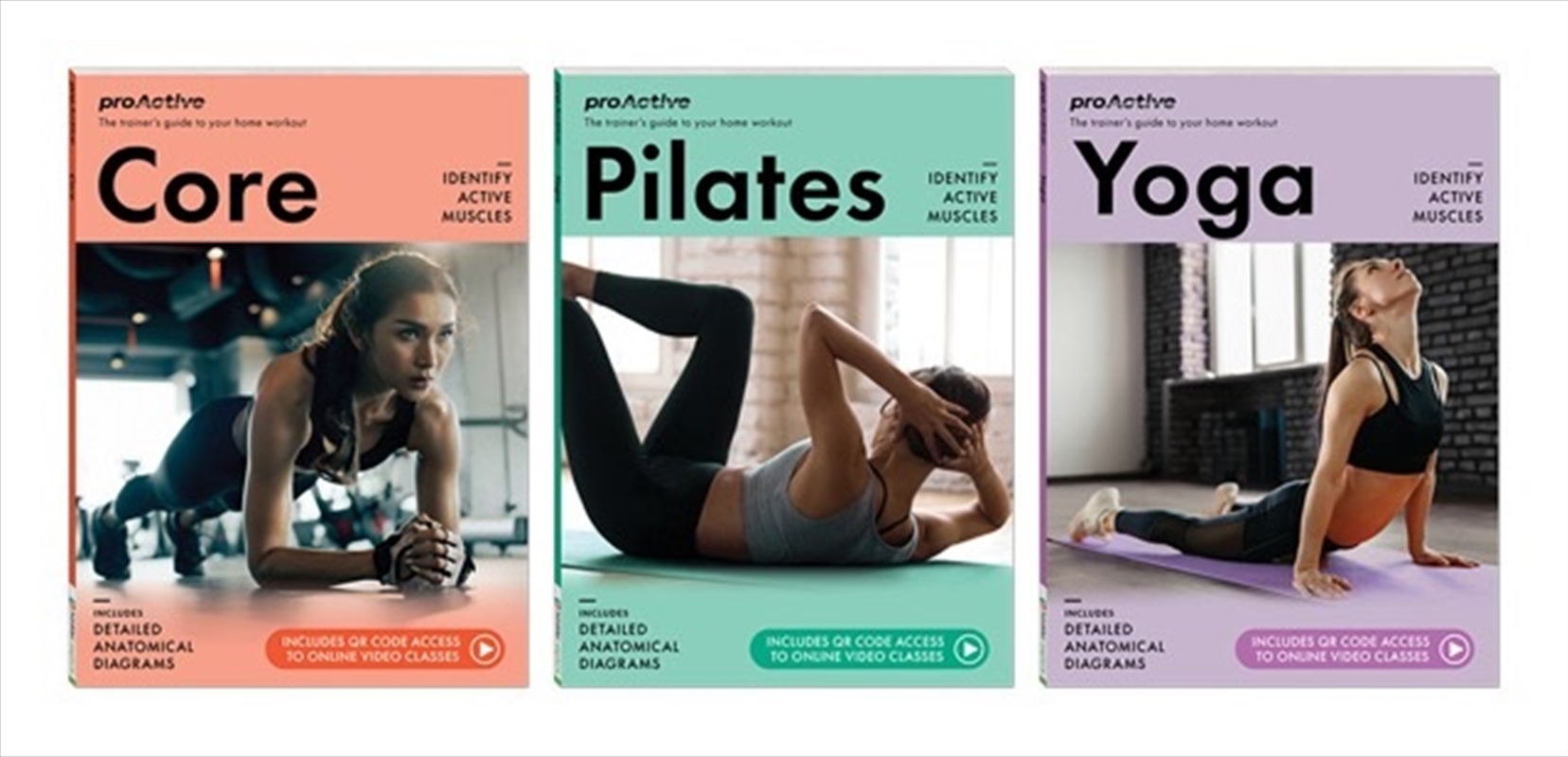 The Proactive Range Of 3 Title/Product Detail/Fitness, Diet & Weightloss