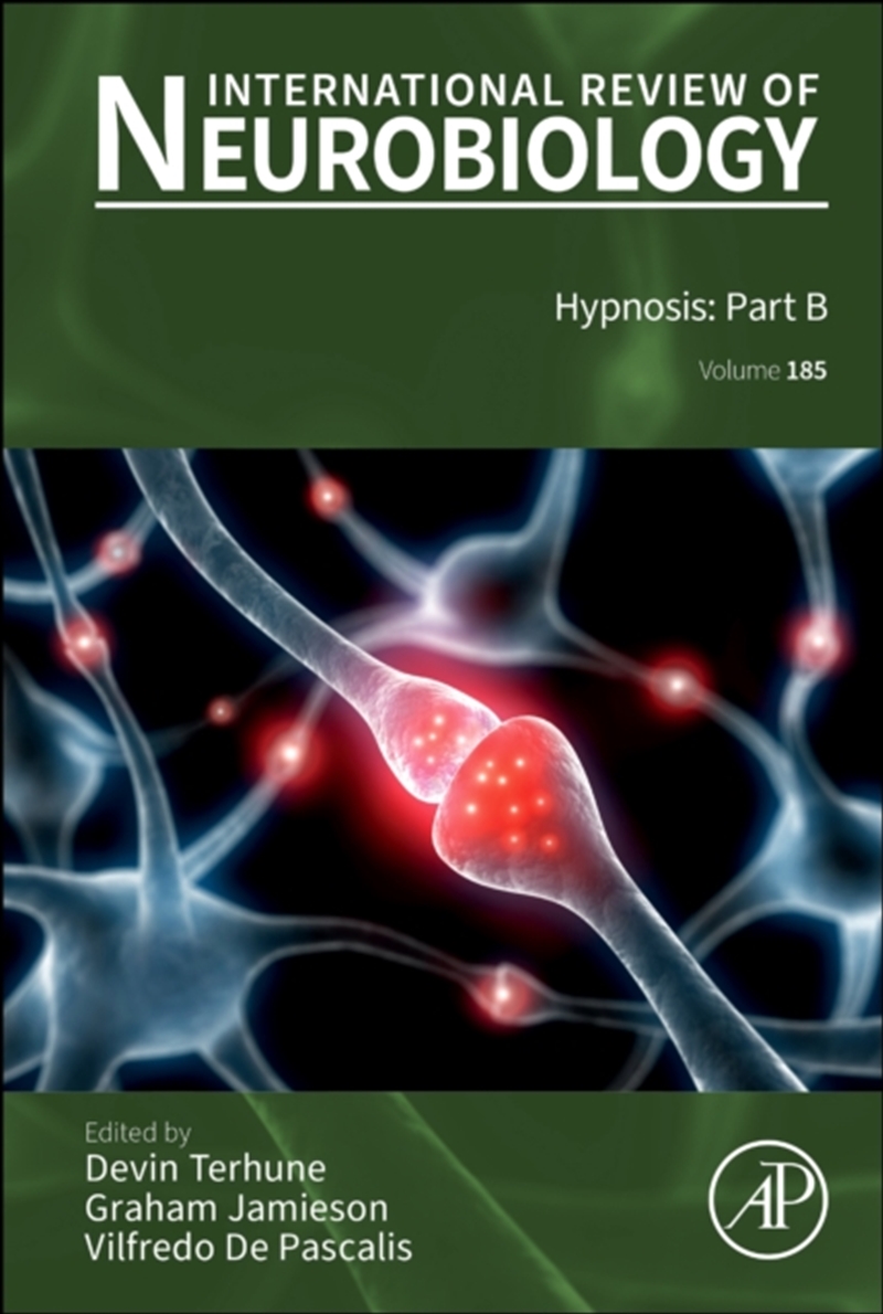 Hypnosis: Part B : Volume 185/Product Detail/Science
