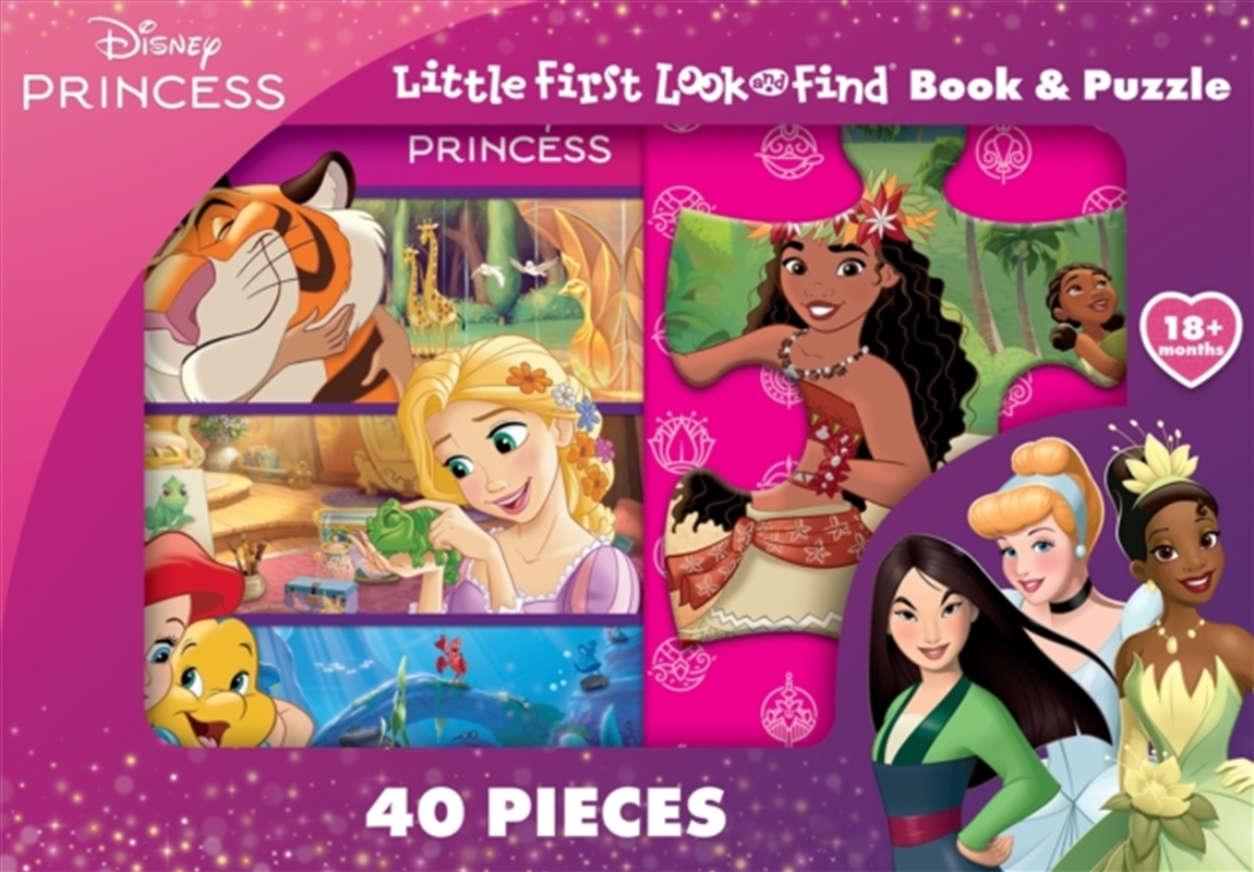 Disney Princess: Little First Look And Find Book & Puzzle/Product Detail/Jigsaw Puzzles
