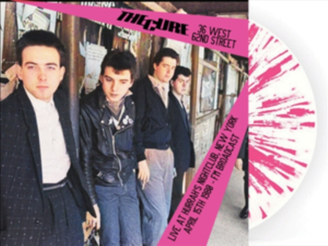 Cure - 36 West 62nd Street: Live At Hurrahs Nightclub. New York. April 15th 1980 - Pink Splatter Vin/Product Detail/Rock/Pop