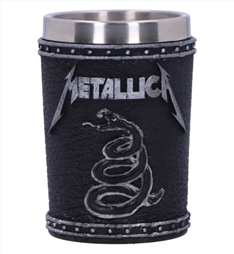 Metallica - The Black Album Shot Glass 7.5cm/Product Detail/Flasks & Shot Glasses